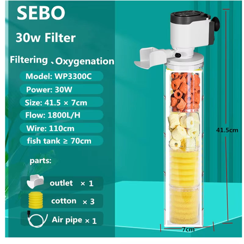 Aquarium Power Head Filter Series