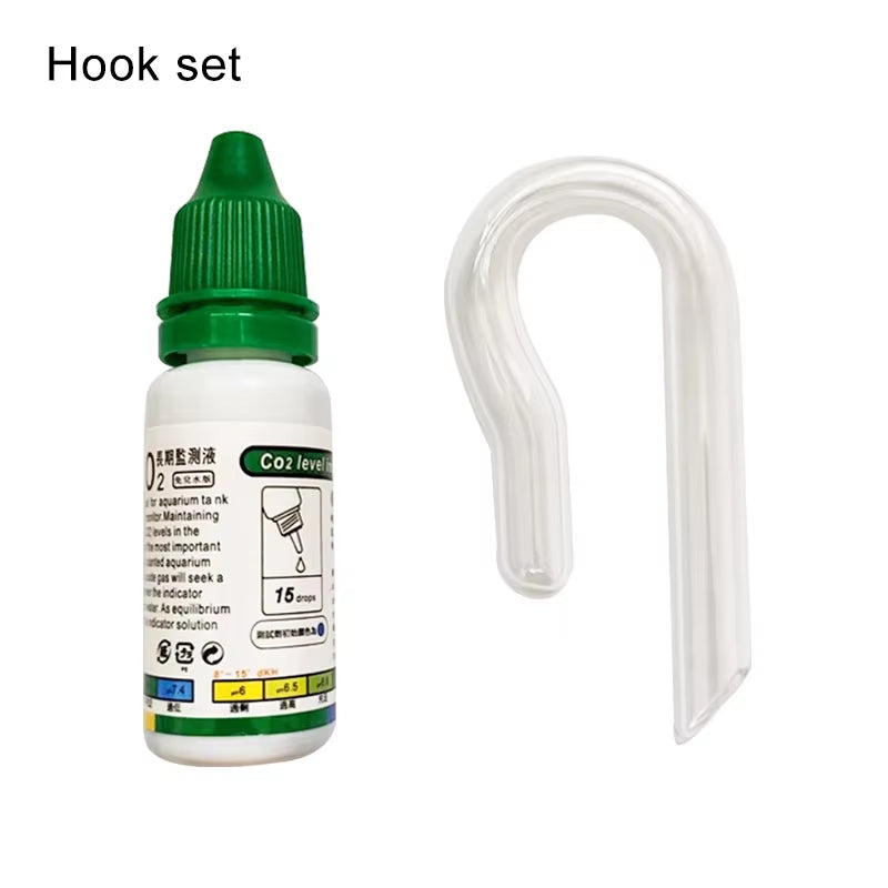 Glass Aquarium CO2 Indicator