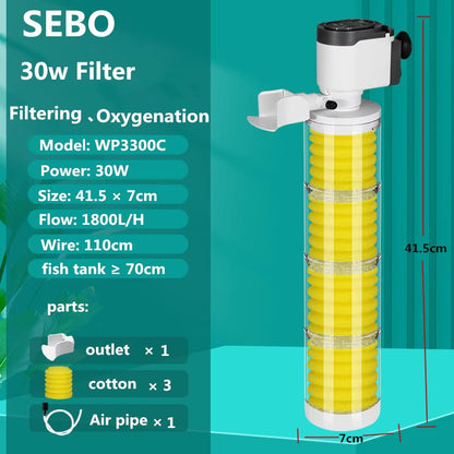 Aquarium Power Head Filter Series