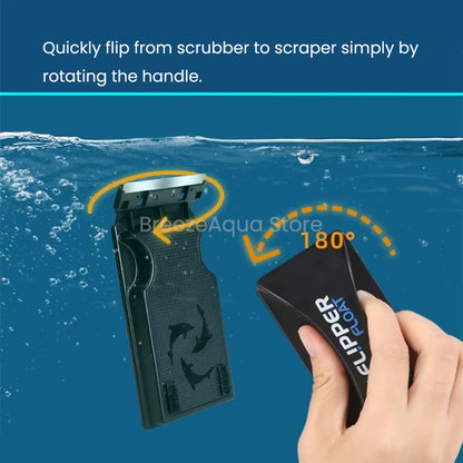 Flipper FLOAT 2 in 1 Magnetic Aquarium Algae Cleaner