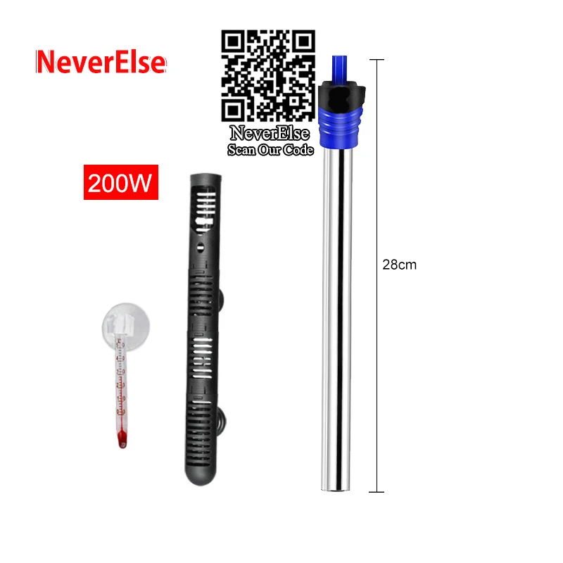 NeverElse Aquarium Heater 50W - 500W 