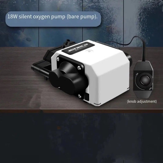 High-Power Fish Tank Oxygen Pump Ultra-Quiet Air Compressor Large Volume Air Pump Deep Water Special Aquarium Accessories220V25W