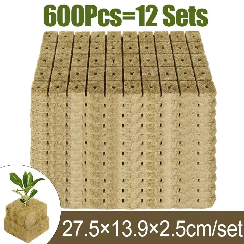 2.5cm Rockwool Propagation Media Cubes