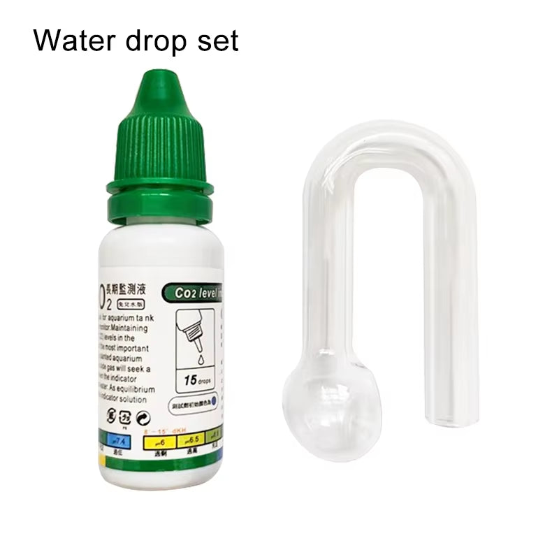 Glass Aquarium CO2 Indicator