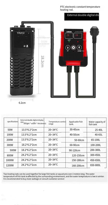 Induction Aquarium Heater 50W -1200W