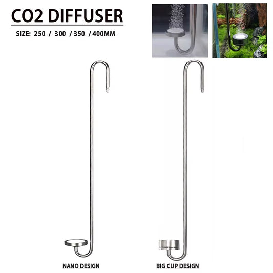Aquarium CO2 Diffuser Stainless Steel