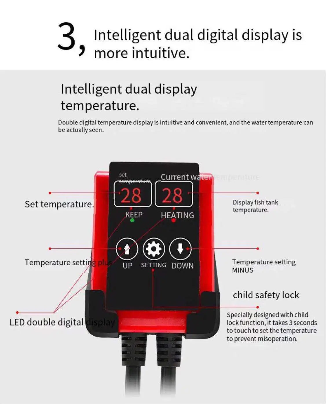 Induction Aquarium Heater 50W -1200W