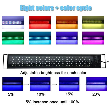 Aquarium Light -  Full Spectrum Day/Night cycle 75-90Cm