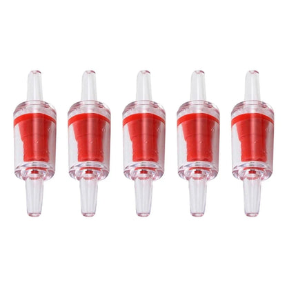 10Pcs Plastic One Way Check Valve