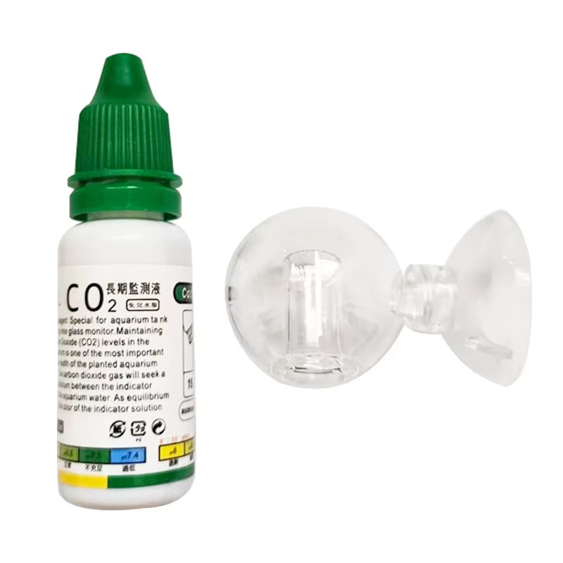 Glass Aquarium CO2 Indicator